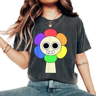Cute Dandy From Dandy's World Characters For Boys And Girls Women's Oversized Comfort T-Shirt - Thegiftio UK