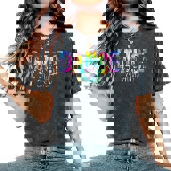 Dance Aunt Of A Dancer Auntie Dancing Aunt Women's Oversized Comfort T-Shirt - Seseable