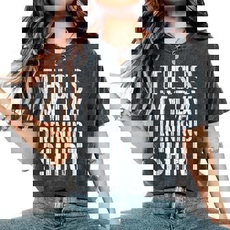 This Is My Day Drinking Drinking Women's Oversized Comfort T-Shirt | Seseable CA