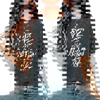 Dibs On The Mexican Girl Mexico Husband Wife T Shirt Women's Oversized Comfort Colors T-Shirt - Monsterry