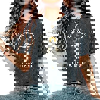 Disappointments Jesus All Of You Christian Religion Meme Women's Oversized Comfort T-Shirt - Thegiftio UK