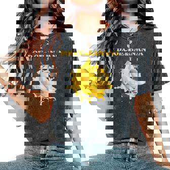 Dolce Et Banana Pétillant Motifs Amusants Et Amusants T-shirt oversize confortable pour femme - Cadeauxyz