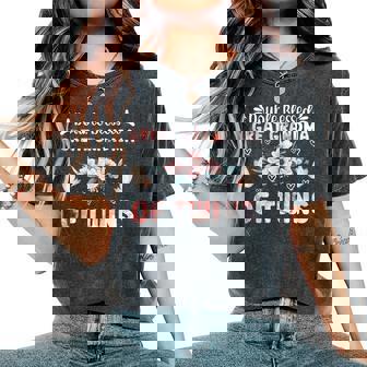 Double Blessed Twin Great Grandma Of Twins Women's Oversized Comfort T-Shirt - Thegiftio UK