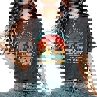 Make It A Double Twin Mom Of Twins Announcement Mother's Day Women's Oversized Comfort T-Shirt | Mazezy