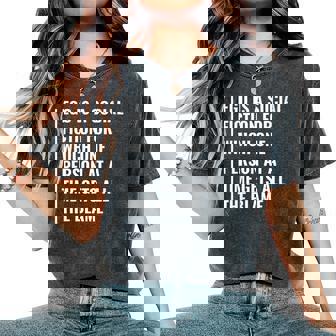 Ego Is A Social Fiction Citation Ego T-shirt oversize confortable pour femme - Cadeauxyz