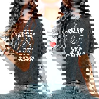 Esta Chica Ama Canadá Canada Lover Girls Camiseta extragrande cómoda para mujer - Regaloses
