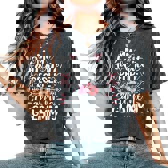 My Favorite People Call Me Glammy Mother's Day Women's Oversized Comfort T-Shirt | Seseable UK
