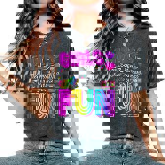 Girls Just Wanna Have Fun Awesome 70'S 80'S 90'S 1980S Women's Oversized Comfort T-Shirt - Thegiftio UK