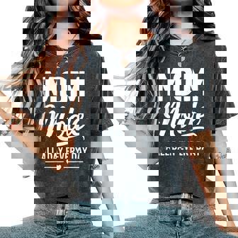 Mom Mode Mother Life Mom Mode All Day Every Day Women's Oversized Comfort T-Shirt - Thegiftio