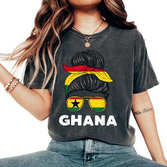 Ghana Girl Women's Oversized Comfort Colors T-Shirt - Thegiftio UK