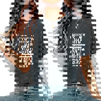 Giraffe Halloween Costume T Shirt Funny Women Men Tee Women's Oversized Comfort Colors T-Shirt - Monsterry