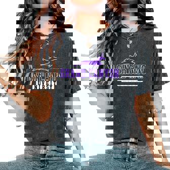 Grand Canyon University Arch Vintage Athleticsmen Women Women's Oversized Comfort T-Shirt | Mazezy