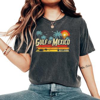 Gulf Of Mexico T Vintage Gulf Of Mexico Women's Oversized Comfort T-Shirt - Thegiftio UK