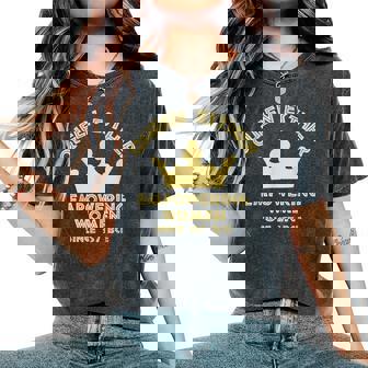 Happy Purim Queen Esther Empowering Megillah Jewish Women's Oversized Comfort T-Shirt | Seseable CA