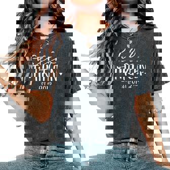 Hello Thirn Est 2012 13Th Birthday Girl 13-Year-Old Women's Oversized Comfort T-Shirt - Thegiftio UK