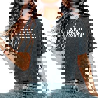 In My Hot Stepmom Era Mother's Day Stepmother Mom Life Women's Oversized Comfort T-Shirt - Seseable
