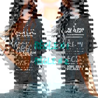 Humoristique Règles Cadeau J'ai Toujours Raison T-shirt oversize confortable pour femme - Cadeauxyz