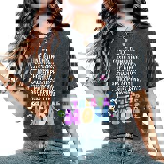 I'm A Theatre Mom Theatre Actor Mom Theatre Actress Mom Women's Oversized Comfort T-Shirt | Seseable UK