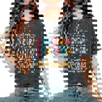 I'm A Mom Grandma Great Grandma Happy Mother's Day 2025 Women's Oversized Comfort T-Shirt | Mazezy