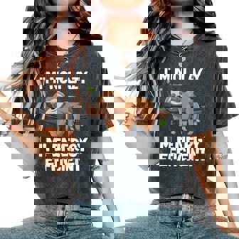 I'm Not Lazy I'm Energy Efficient Sloth Women's Oversized Comfort T-Shirt | Seseable CA