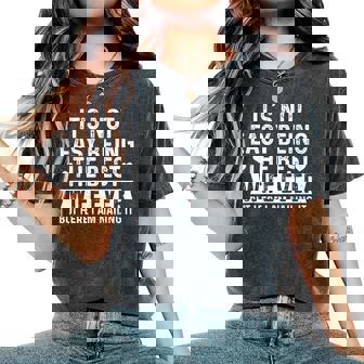 It's Not Easy Being The Best Wife Ever Wife Valentines Day Women's Oversized Comfort T-Shirt | Mazezy