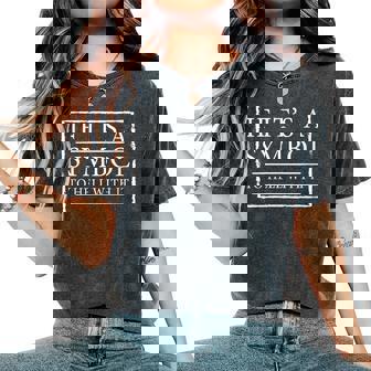 If It's A Symbol To Hell With It Women's Oversized Comfort Colors T-Shirt - Monsterry