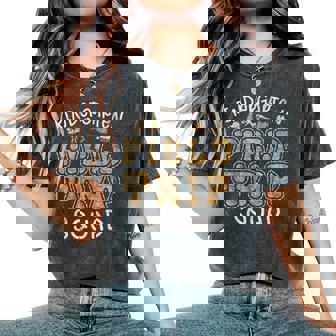 Kindergarten History Museum Field Trip Squad Teacher Student Women's Oversized Comfort T-Shirt | Mazezy