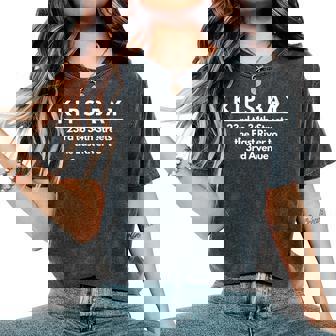 Kip's Bay New York Neighborhood Boundaries Women's Oversized Comfort Colors T-Shirt - Monsterry