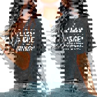 A Laugh Is a Smile That Bursts Women's Oversized Comfort Colors T-Shirt - Monsterry