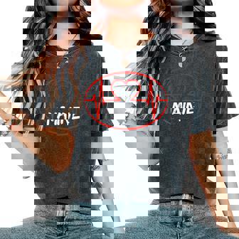 Maine Heartbeat Usa Déclare Heart Love T-shirt oversize confortable pour femme - Cadeauxyz