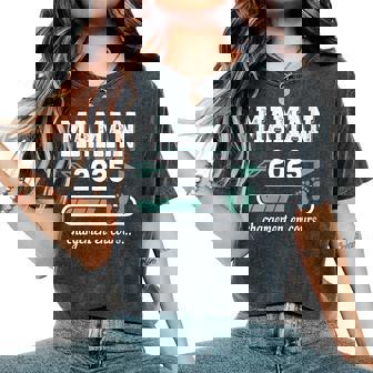 Maman 2025 Cadeau Maman En Cours Annonce Grossesse T-shirt oversize confortable pour femme - Cadeauxyz