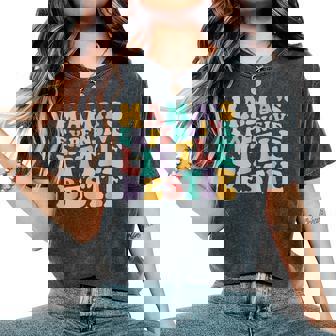 Mamas Expensive Little Bestie Mom Matching Women's Oversized Comfort T-Shirt | Mazezy