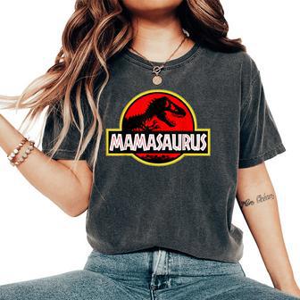 Mamasaurus Rétro Et Amusant T-shirt oversize confortable pour femme - Cadeauxyz