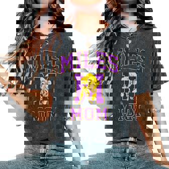 Miles College Mom Mother Athletics Vintage Women Women's Oversized Comfort T-Shirt - Monsterry
