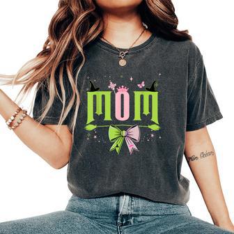 Mom Of The Birthday Girl Witch Family Party Decorations Women's Oversized Comfort T-Shirt - Thegiftio UK