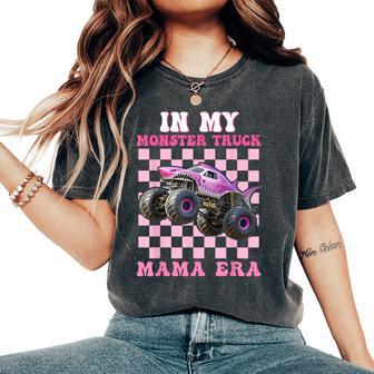Monster Truck Mama Era Monster Truck Are My Jam Truck Lovers Women's Oversized Comfort T-Shirt - Thegiftio UK