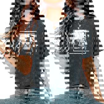 Motif Photo D'extraterrestre – S Hommes Enfants Aliens T-shirt oversize confortable pour femme - Cadeauxyz