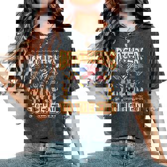 Motorcycle Military Veteran Biker Brotherhood Women's Oversized Comfort Colors T-Shirt - Monsterry