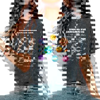 Neurodiverse Universe Sped Teacher Neurodiversity Asd Adhd Women's Oversized Comfort T-Shirt - Seseable