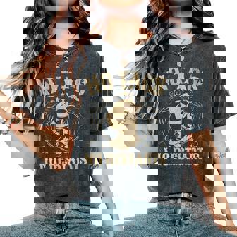 No Tags No Restarts Cowboy Western Country Fan Line Dance T-shirt oversize confortable pour femme - Cadeauxyz