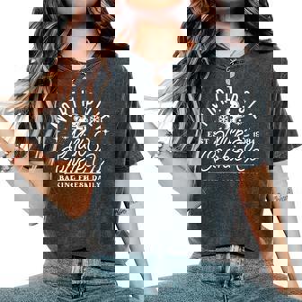 North Pole Milk And Cookie Co Baking Christmas Costume Women's Oversized Comfort Colors T-Shirt - Monsterry