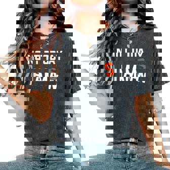 Not Today Haman Purim Costume Jewish Queen Esther Party Women's Oversized Comfort T-Shirt | Mazezy