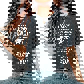 Panda Amante Panda Pandas Cute Panda Camiseta extragrande cómoda para mujer - Regaloses
