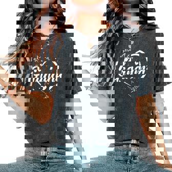 Promoted To Grandma Est 2025 Soon To Be Grandma Women's Oversized Comfort T-Shirt | Mazezy