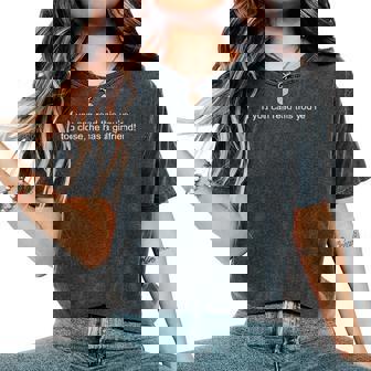 If You Can Read This You’Re Too Close Girlfriend Women's Oversized Comfort Colors T-Shirt - Monsterry