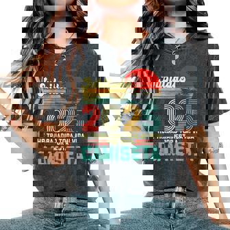 Regalo Jubilacion Hombre Leyenda Se Jubilado 2025 Camiseta extragrande cómoda para mujer - Regaloses
