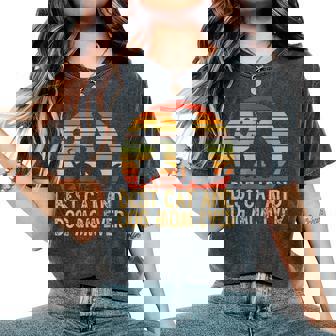 Retro Cat Dog Mom Cat Mama Furmama Puppy Kitty Mother's Day Women's Oversized Comfort T-Shirt | Mazezy