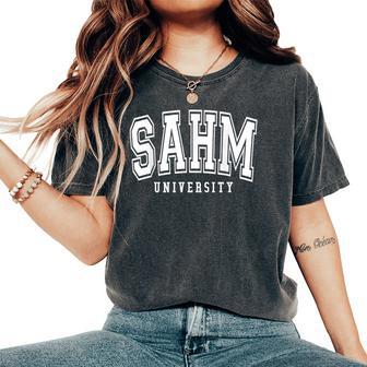 Sahm University Cool Mama Life Stay At Home Mom Women's Oversized Comfort T-Shirt - Thegiftio UK