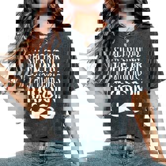 Sauf Erreur De Ma Part J'ai Toujours Raison Drole T-shirt oversize confortable pour femme - Cadeauxyz