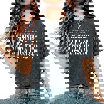 Sauf Erreur De Ma Part Idee Cadeau Drole Humour Noël T-shirt oversize confortable pour femme - Cadeauxyz